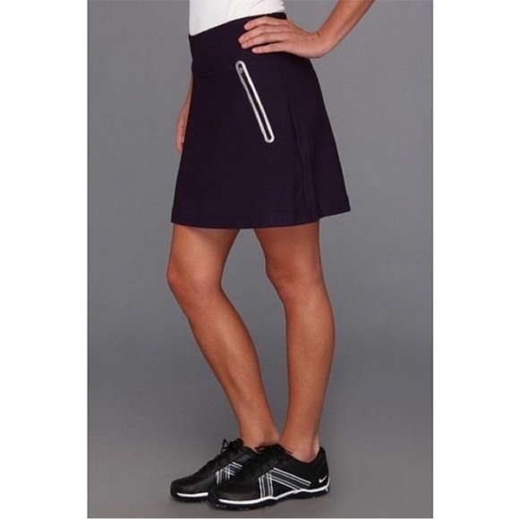 Nike Women's Black Mini 17” Skort Golf Pro Size Small - Picture 8 of 9